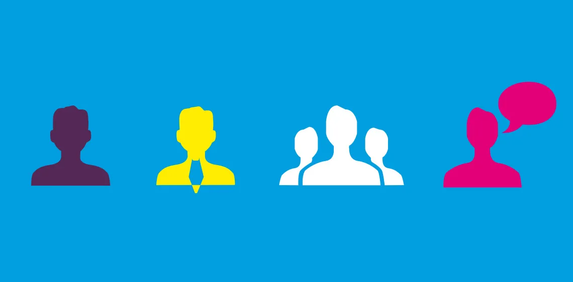 Icons Nutzergruppen