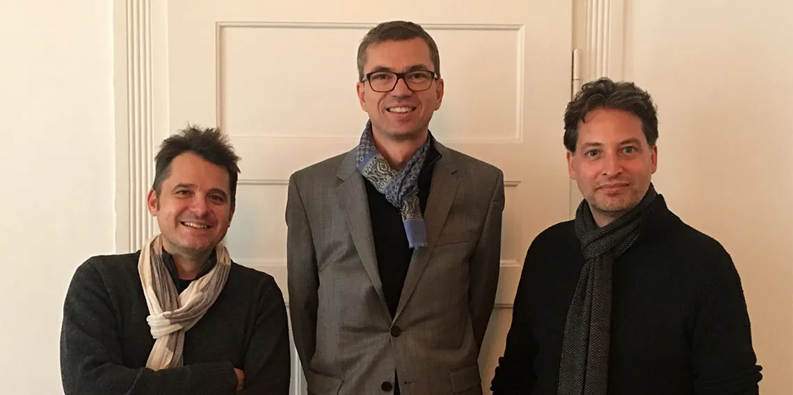 Das Münchener Content Team von synaigy mit Geschäftsführer Klaus Cloppenburg