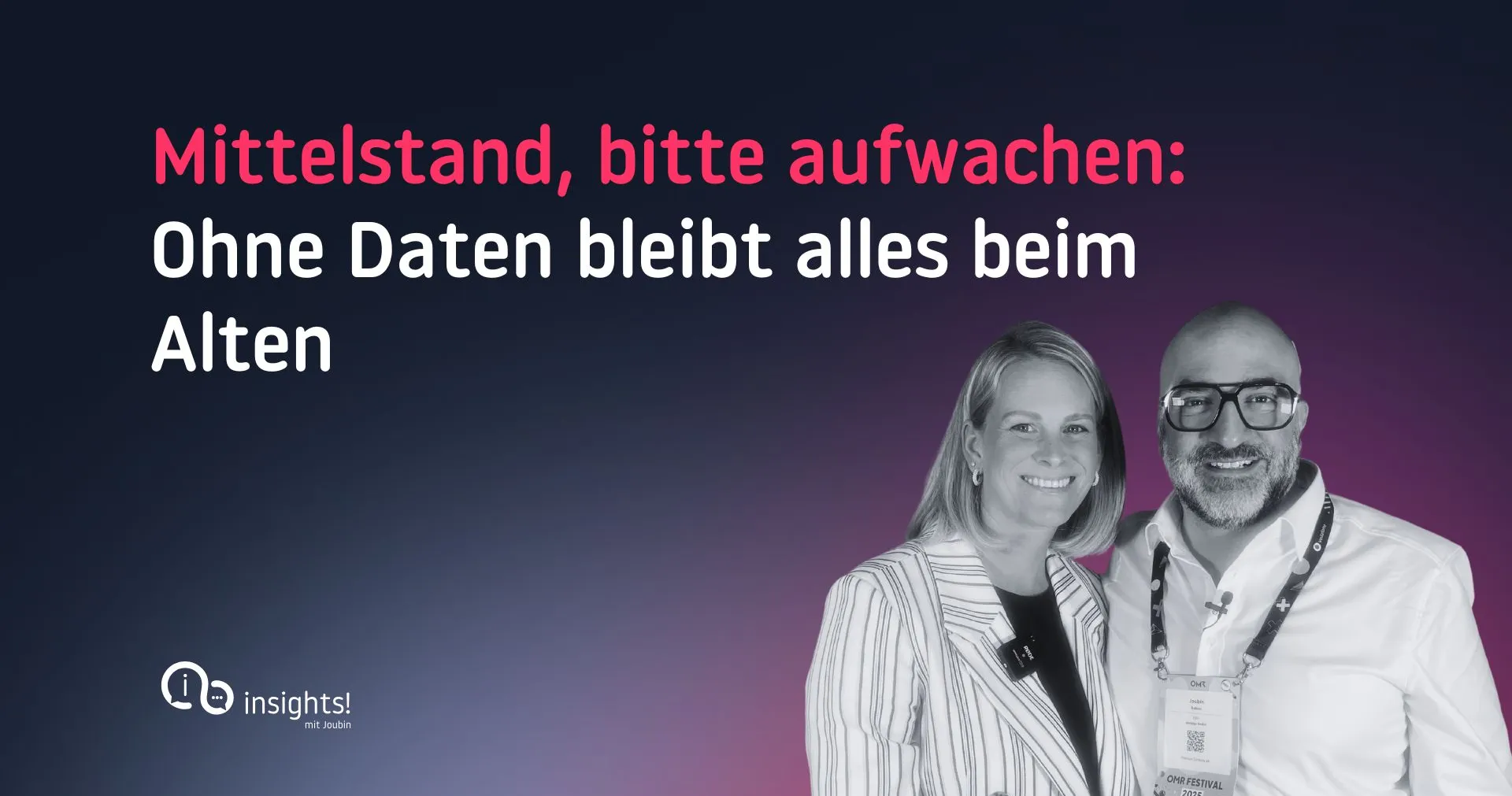 Ohne Daten keine Zukunft mit Kristin Lichtblau
