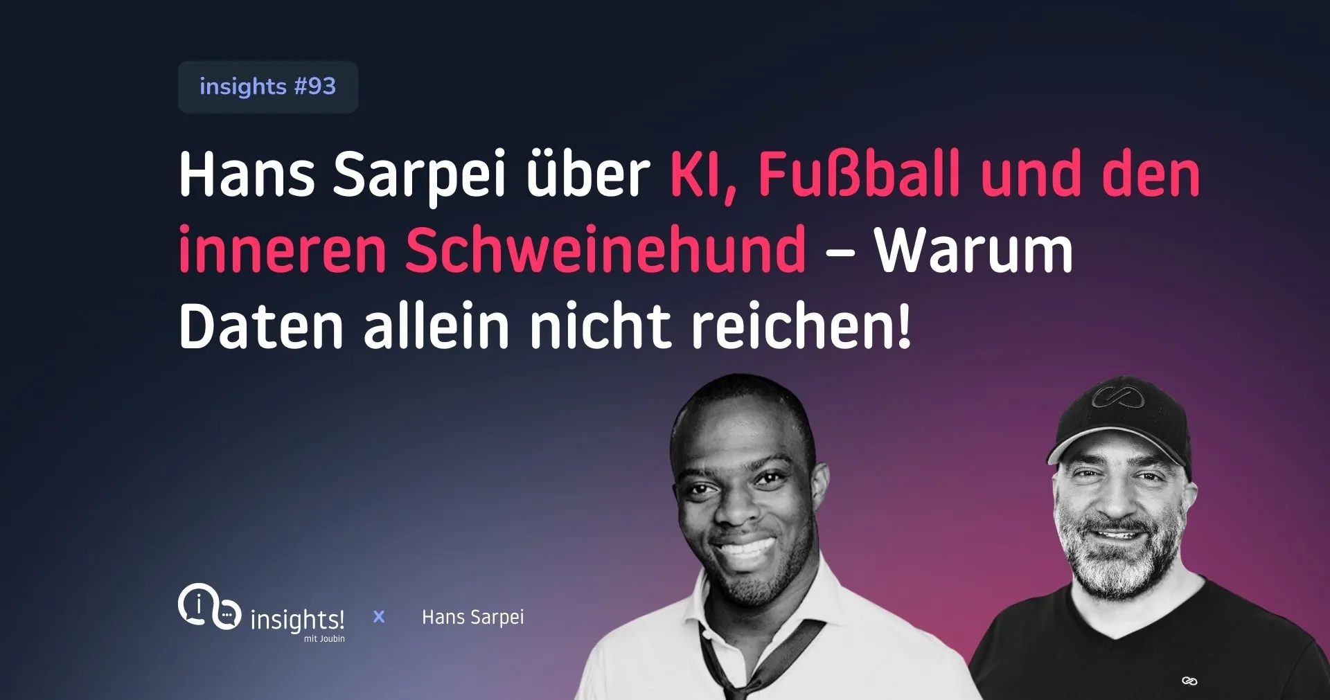 Hans Sarpei über KI, Fußball & den inneren Schweinehund