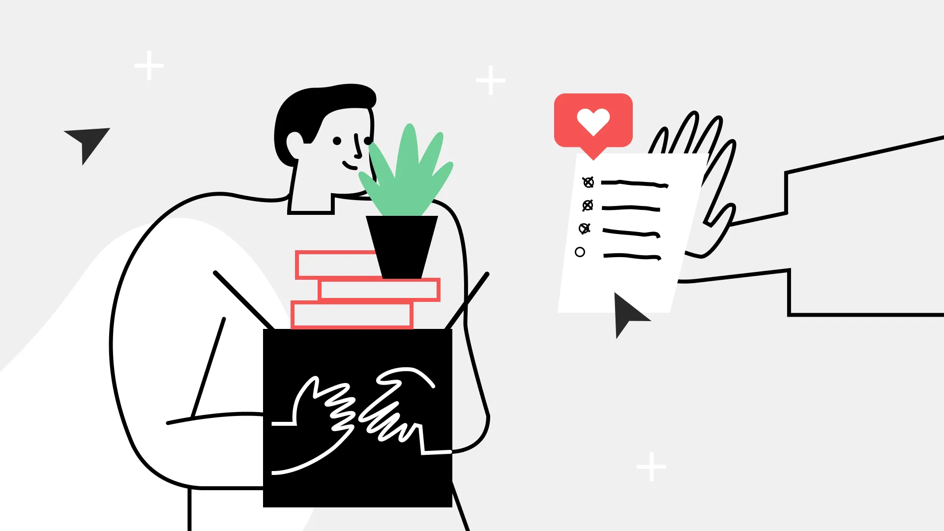 Illustration Trend 5: Kündigungswellen