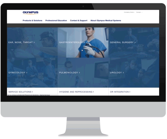 Olympus Medical Systems Division Website 