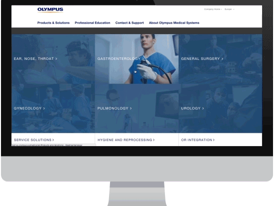 Olympus Medical Systems Division Website 