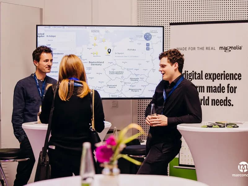Eindrücke vom synaigy Stand auf den B2B Communication Days