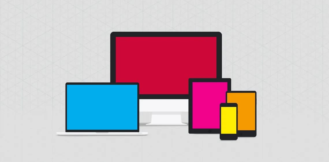 Darstellung Responsive Design an Devices