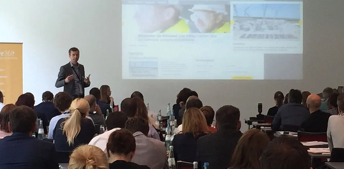 UX-Congress 2016. interactive tools Geschäftsführer Klaus Cloppenburg spricht über Conversion Optimierung