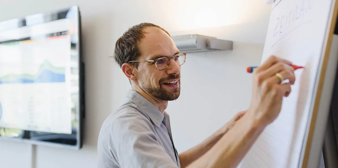 Prototyp Zeichnen im Design Thinking Workshop