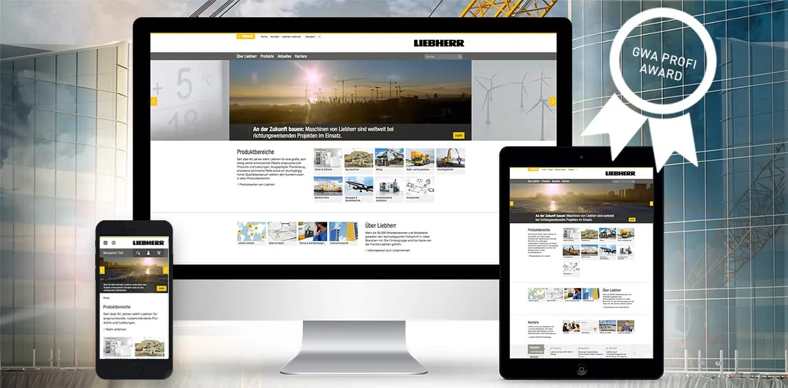 Liebherr Corporate Website