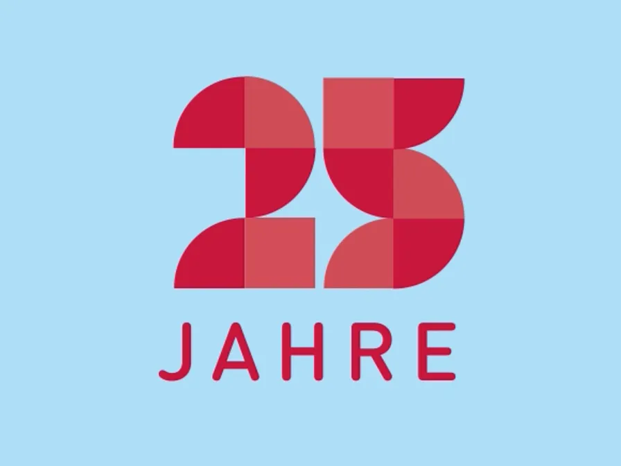Jubiläumsgrafik: 25 Jahre