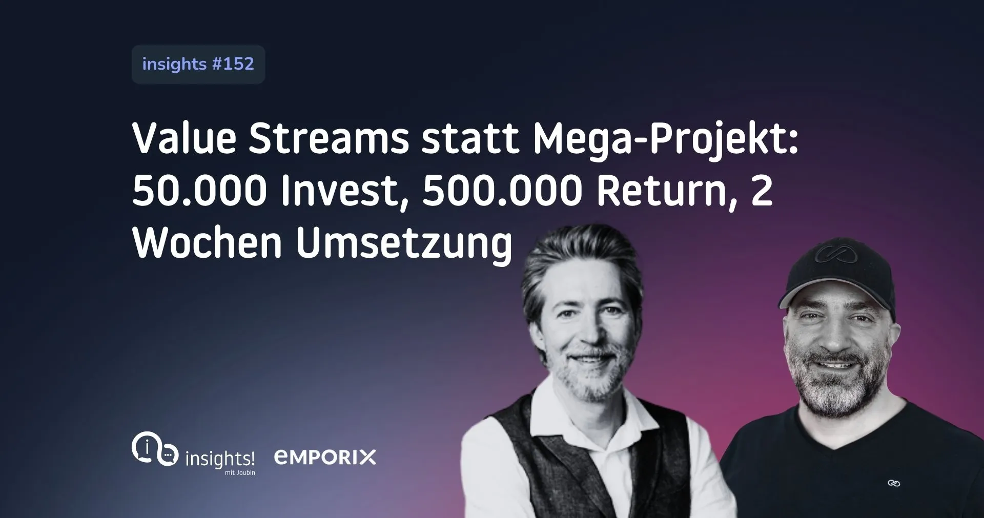 50k Invest, 500 k Return: Der neue Standard im E-Commerce?
