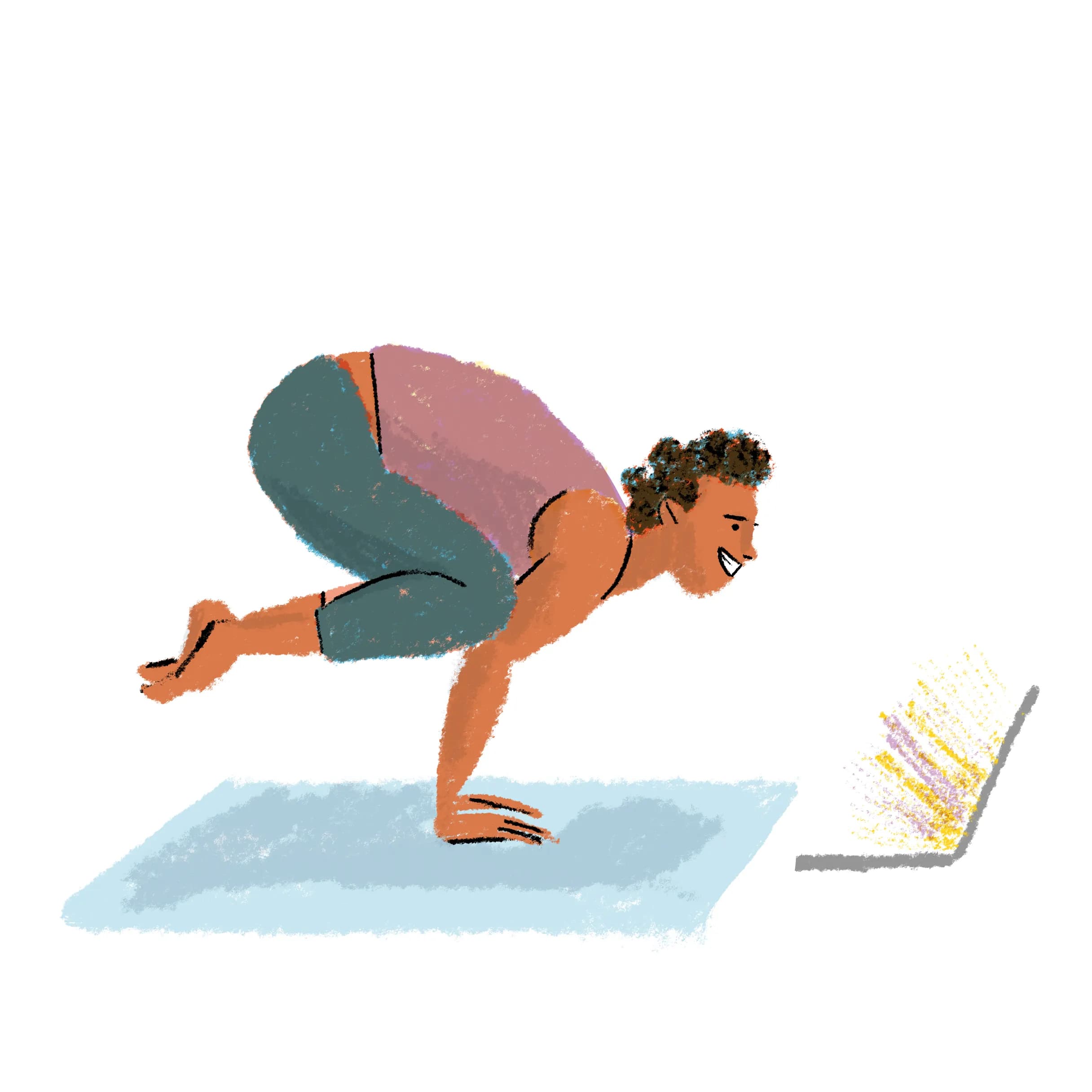 Remote Yoga bei synaigy