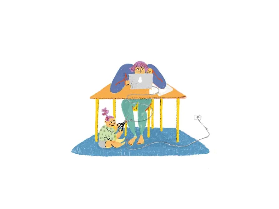 Homeoffice mit Kindern