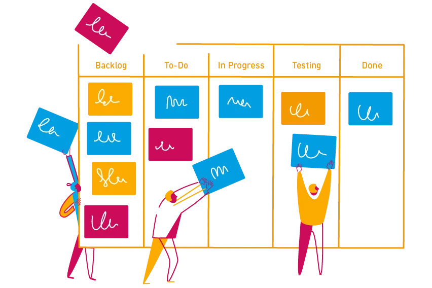Kanban Illustration