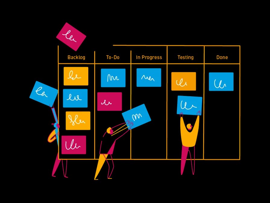 Kanban Illustration
